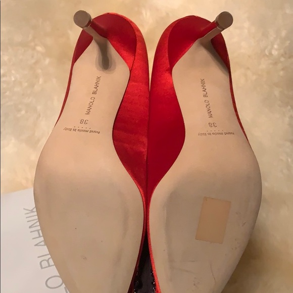 ❌SOLD❌Manolo Blahnik classic red heels - Picture 3 of 3